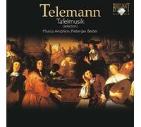 TELEMANN - TAFELMUSIK MUSICA AMPHION/PIETER-JAN BELDER 4 CD NEUF