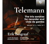 Telemann – Sonates en trio pour flûte à bec et viole de gambe – Edel