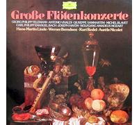 Telemann, Vivaldi, Sammartini, Bach, Haydn, Mozart - Große Flötenkonzerte [3x Vinyl LP]