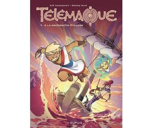 Télémaque - Tome 1 - À la recherche d'Ulysse - Kenny Ruiz - Dupuis - cartonné - Bande dessinée jeunesse