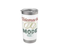 Telemark Nordic Fashion On Ski - Sans talon Gobelet isotherme en acier inoxydable double paroi