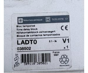 TELEMECANIQUE BLOC TEMPORISE LADT0 x1