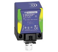 Telemecanique Sensors XS8C2A1PCM12 Universal Series Détecteur de proximité inductif, multifonction, corps rectangulaire en plastique, 40 x 40 x 73 mm, câblage DC PNP à 3 fils, entrée PNP, sortie NO/NC