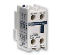Schneider Electric - TeSys D - bloc contacts auxiliaires frontaux - 1F+1O - bornes vis-étriers - LADN11