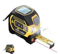 Télémètre 3 en 1 avec réticule, portée de 40 m / 60 m, Affichage LED et mémoire de données, boîtier ABS résistant.