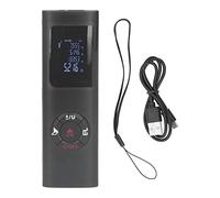 Télémètre 60m Rechargeable LCD Mesure Distance Précise pour Construction Rénovation et Bâtiment Professionnel