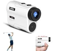 Télémètre de golf 1000 m avec pente, télémètre laser rechargeable pour la chasse et l'extérieur, 6 modes de mesure, distance, vitesse, hauteur, angle, verrouillage de drapeau, USB de type C, étanche