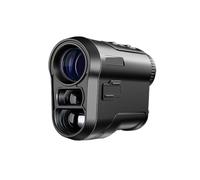 Télémètre de Golf 600M télémètre Rechargeable avec Vibration Verrouillage Pente et Drapeau for la du Haute PréCision(Golf Black,1800m)