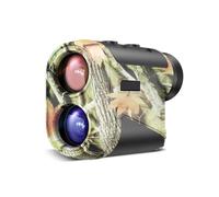 Télémètre de Golf 600M télémètre Rechargeable avec Vibration Verrouillage Pente et Drapeau for la du Haute PréCision(Huting,1000m)