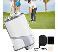 Télémètre De Golf 6X, Distancemètre 700Y, avec Compensation De Pente, Drapeau Anti-Vibration 250Y, Objectif De Vision Nocturne Intégré, Boîtier Ultra-Fin De 133 G, Adapté Aux Amateurs De Golf