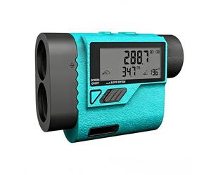 Télémètre de golf avec trajectoire, verrouillage du mât, distance, hauteur, modes de vitesse, écran LCD externe pour une utilisation en extérieur