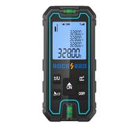 Télémètre Laser 100 m, RockSeed Portable Metre Laser, Télémètre Laser Numérique avec 2 Niveaux à Bulle, Metre Laser avec 5 Unités Conversion