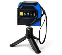 Télémètre Laser 40 m, mètre Laser 4 en 1 avec Ruban de Mesure de 5 m, Laser 40 m, réticule Laser 16 m et trépied pour mesures de Surface, théorème de Pythagore et nivellement