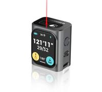 Télémètre Laser 50M, HOZO M-Cube Mètre Laser Numérique Modulaire Rechargeable, Précision ±2mm, Écran LCD, 2 Niveaux à Bulle Numérique, App Bluetooth pour Mesure de Aire, Volume, Théorème de Pythagore