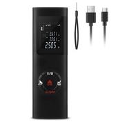 Telemetre Laser 60m IPSXP Portable Laser Numrique Metre de Calcule Distance Surface Volume/IP54/LCD Rtro-clairage/Rechargeable YYV