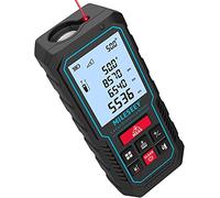 Telemetre Laser 70M, MiLESEEY Metre Laser avec Niveau Électronique Amélioré, Précision +/- 2 mm, Mesure de Distance Longueur/Hauteur/Surface, 2''LCD Rétroéclairage, Fonction Muet, Batterie Incluse