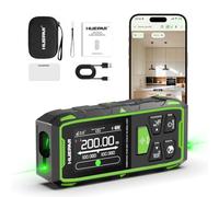 Télémètre Laser à Double Vert Faisceau de 200m avec Bluetooth Huepar
