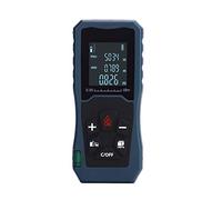 Télémètre Laser avec Mode Pythagore, Distance de Mesure, Zone/Calcul du Volume, Distance de 40 m/60 m/80 m/100 m - Piles Non Incluses (40m)