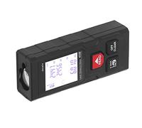 Télémètre Laser, Lumière Rouge Portable, Grand Stockage, Précision de Niveau Millimétrique de 0,05 à 40 M, Télémètre pour Travaux de Construction