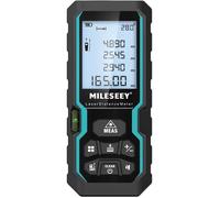 Télémètre laser - Mileseey - 50 m - Niveau électronique - Rétroéclairage LCD - IP54