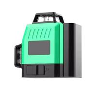Télémètre Laser, Niveau Laser Mini 12 Lignes 3D Auto-Ant 360 Croix Horizontale Et Verticale, Ligne De Faisceau Portable Verte Super Puissante