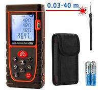 Télémètre Laser Numérique 40m - APOLUX - Mesure de surface, volume, Théorème de Pythagore