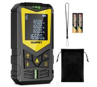 Télémètre Laser, Olufey Mètre Laser Numerique avec Rétroéclairage LCD Mesure du théorème de Longueur/Zone/Volume/Théorème de Pythagore pour Rénovation/Chantier de Construction