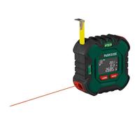 Télémètre laser - PARKSIDE - PLMB 4 - Portée 50 m - Rechargeable USB - Précision 3 mm