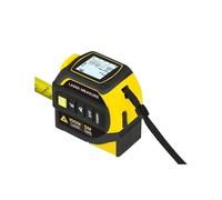 Télémètre laser/r 4 en 1 Bluetooth, ruban en acier 5 m, instrument de mesure laser/r d'intérieur 40 m/60 m/80 m/100 m, règle laser/r(60m Bluetooth)