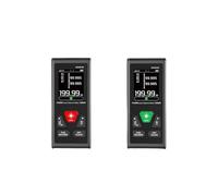Télémètre laser/r double, télémètre professionnel rechargeable, règle électronique bidirectionnelle, instrument de mesure magnétique(SW-DG100 Green beam)