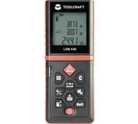 Télémètre laser TOOLCRAFT LDM X40 Plage de mesure (max.) (détails) 40 m