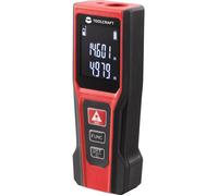 Télémètre laser TOOLCRAFT Plage de mesure (max.) (détails) 20 m
