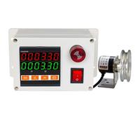 Télémètre numérique 0~999999, Compteur de Distance numérique Haute précision avec molette de défilement et Signal sonore, écran à Double rangée, Mesure précise, pour Ligne de pêche à la lign