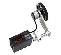 Télémètre numérique, Compteur de Longueur de câble, avec Fonction de contrôle 0-999999 et Fonction de mémorisation en Cas de Coupure de Courant, pour câble, Fil de pêche, Fil de Soie.