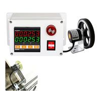 Télémètre numérique, Compteur de Longueur numérique, encodeur Rotatif avec molette et avertisseur sonore, Outil de Mesure de Distance, Plage de comptage de 0 à 999 999 pour la pêche au câble