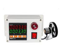 Télémètre numérique, Compteur numérique, encodeur Rotatif avec molette et avertisseur sonore, Plage de comptage de 0 à 999 999 pour la Mesure de câbles et de Lignes de pêche.