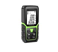 Télémètre télémètre 330Ft/100M LCD rétro-éclairé mesure M/In/Ft avec batterie Li-ion capteur d'angle électrique(50m)