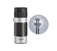(Télémètres) Mini télescope grossissant 7x Monoculaire Réticule Télémètre Ligne de différenciation pour