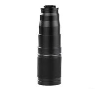 Téléobjectif 22x HD pour téléphone portable pour zoom pour iPhone pour Android 22x pour smartphone Téléobjectif ABS robuste Noir 22x Lentille zoom 22x pour observation des oiseaux Sport Téléobjectif