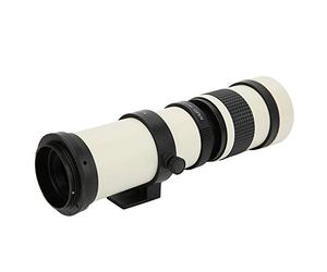 Téléobjectif 28 × 9 × 9 à Mise au Point Manuelle Complète pour Appareils Photo à Monture EF-S, Blanc 420 800 Mm, Ouverture F 8.316, pour la Photographie Professionnelle
