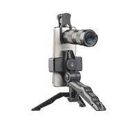 Somikon Téléobjectif 4X - 12x pour Smartphone avec trépied CVL-250.Zoom