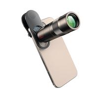 Téléobjectif à Longue focale, télescope de téléphone Portable Haute définition, Objectif Zoom de téléphone à revêtement Optique pour Les événements Sportifs de la Faune, Tous Les