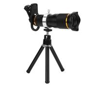 Téléobjectif de Téléphone 20X, Télescope avec Trépied Adaptateur pour Smartphone, Monoculaires pour Adultes avec Grande Ouverture, pour L'observation des Oiseaux, la Chasse, la