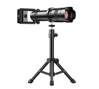 Téléobjectif externe 36X à clipser pour téléphone portable avec 6 objectifs 4 groupes Revêtement multicouche pour les prises de vue en plein air, le bateau, le sport, la chasse, l'observation des