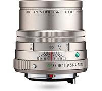 Téléobjectif HD PENTAX-FA 77 mmF1.8 Limited Silver Limited, lentille primaire moyenne, revêtement HD haute performance, revêtement SP, diaphragme rond, corps en aluminium usiné