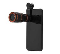 Téléobjectif Professionnel 12X pour Tablette de Téléphone Portable - Haute Définition, Photos Claires, Portable, avec Clip pour Une Installation Facile