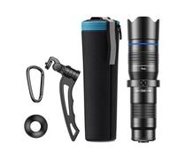 Téléobjectif Puissant 20X-40X, Télescope HD, Lentilles De Caméra Téléphone Portable avec Trépied, Zoom Longue Portée, Monoculaires for Le Camping(20-40X Lens)