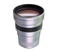 Téléobjectif Raynox HD 2.2x Argent Modèle 37mm (bague adaptatrice 5-RA3743-/3734P5-/37305P5-/3730-/3727P5 & LS-055 incluse)