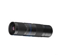 Téléobjectif zoom 5-10x en métal pour smartphone, design léger en aluminium avec système optique professionnel, idéal pour les concerts et les événements sportifs, utilisable comme jumelles, noir