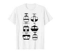 Téléphérique téléphérique Tram Téléphérique Télécabine Telferico T-Shirt